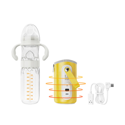 자유로운 유리병 BPA를 먹이는 1 여행 분유 디스펜서 보틀 USB 아기 우유에서 3