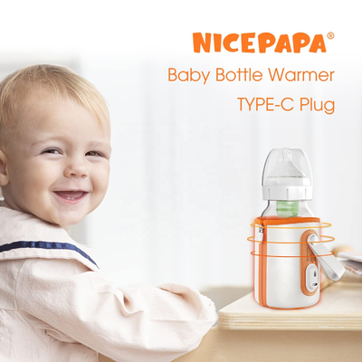 여행을 위한 병 따뜻한 가지고 다닐 수 있는 42C 온도조절 장치를 공급하는 USB 모유 아기
