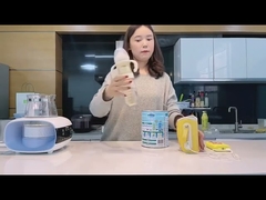 3 분유 분배기를 가진 1개의 반대로 산통 아기 젖병 PPSU에 대하여