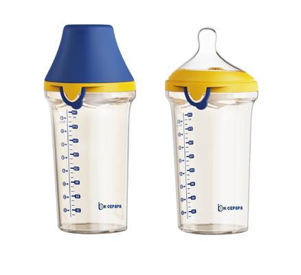 좋은 파퍼 플립 캡 우유병 PPSU 넓은 목 BPA는 반대 코리크 아기 우유병을 자유롭게 합니다