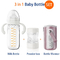 아기 우유병 식품 등급 빠른 플래시를 섞는 1 여행 BPA 무료 분유에서 5